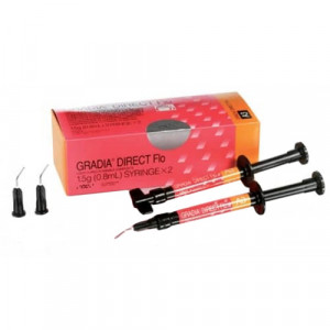 GC Gradia Direct Flo cutie 2 x 1.5g compozit