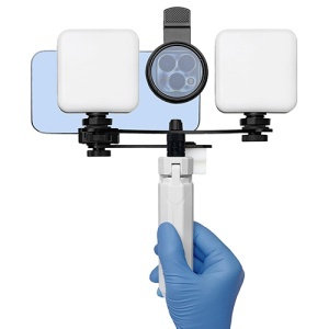 Kit Pentru Fotografie Dentara Telefon Soft Light MK019 Alb