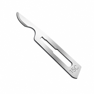 Lame bisturiu sterile otel carbon nr 15C set 100 bucati