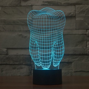 Lampa molar 3D color TL-002 lumini variate