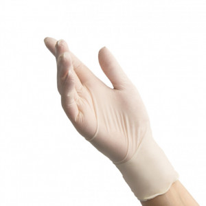 Manusi examinare medicina dentara latex pudrate marime M