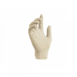 Manusi examinare medicina dentara latex pudrate marime XS