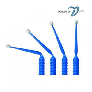 Micro aplicatoare stomatologie set 100 bucati varf flexibil