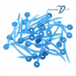 Pene interdentare plastic cu inel set 100 bucati XS