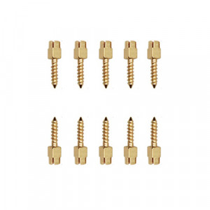 Pivoti endodontici auriti set 10 bucati lungime 08 mm