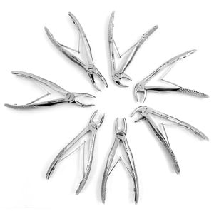 Set 7 Clesti De Extractie Dinti Temporari 