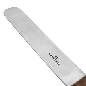 Spatula Din Inox 22mm Gips Alginat Maner Lemn