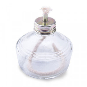 Spirtiera din sticla 120 ml cu fitil