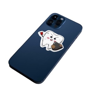 Sticker Molar Aparatorul Dintilor pentru telefon