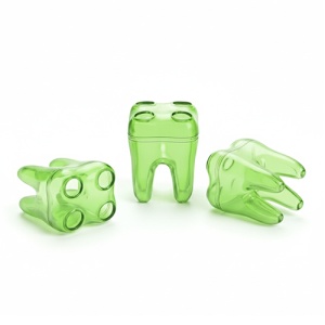 Suport Periute Plastic In Forma De Dinte Verde