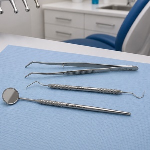 Trusa consultatie stomatologie 3 piese Medflair - Img 2