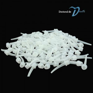 Varfuri intraorale albe aplicare materiale dentare 100 bucati