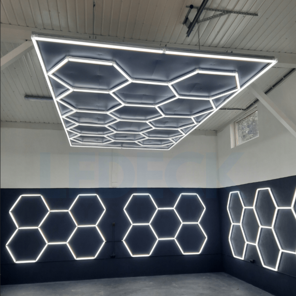 Hexagon Honeycomb LED – configurare spațiu (custom)