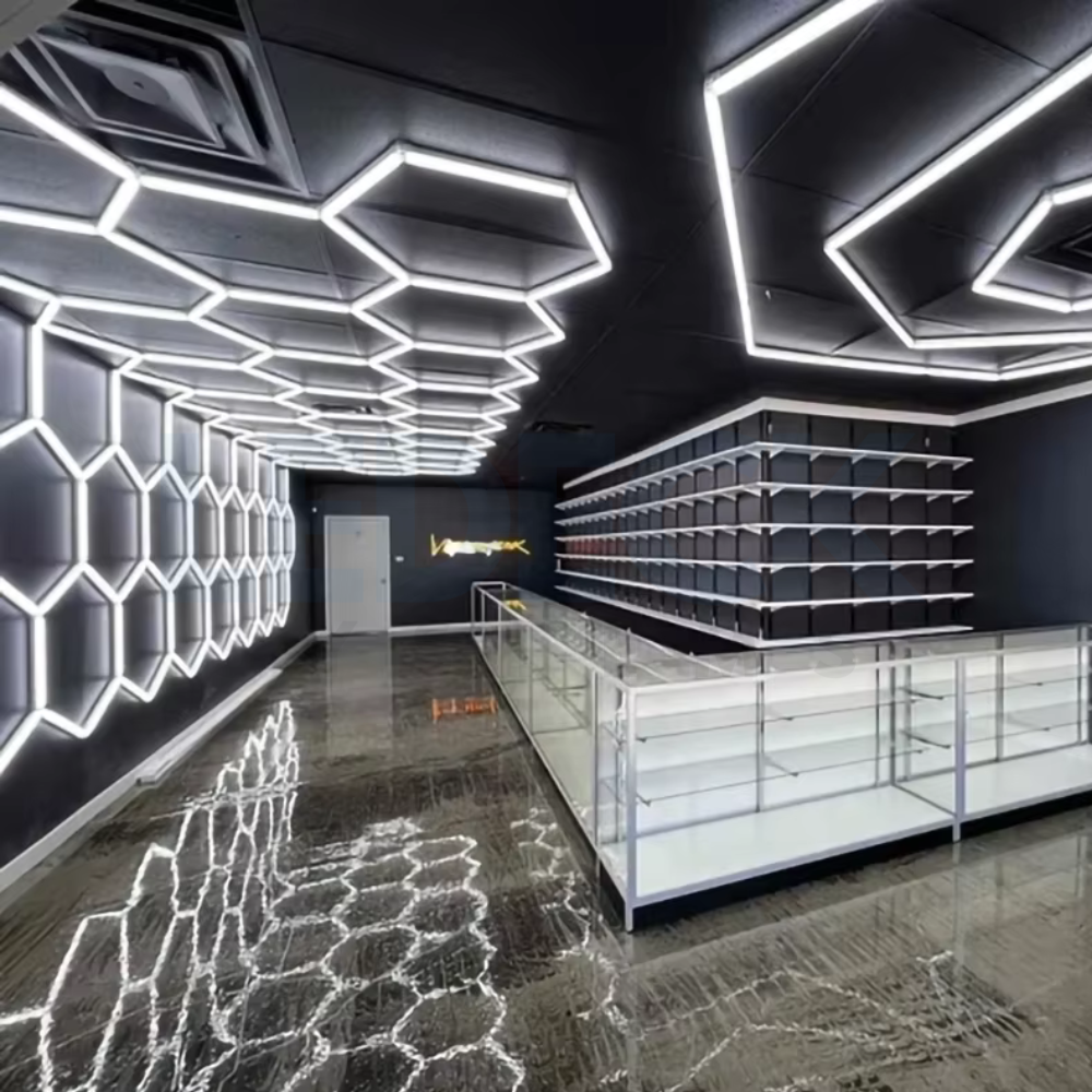 Hexagon Honeycomb LED – sistem custom