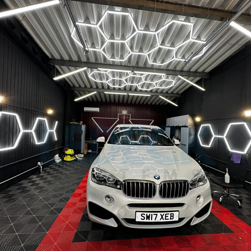 Hexagon LED Detailing Garage
