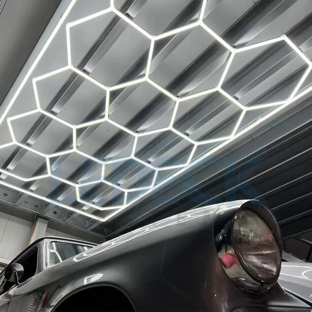 Hexagon LED Garage Light