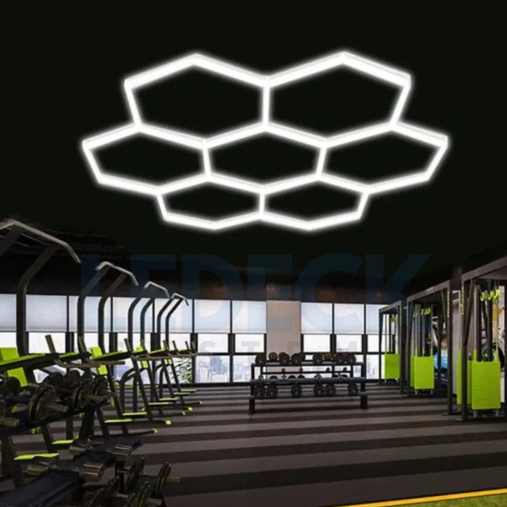 Hexagon LED Sală Sport