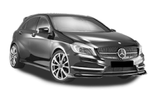 3W Tappetini Auto In TPE Per Mercedes Classe A W176 (2013-2018) - Impermeabili, Antiscivolo, Copertura Completa