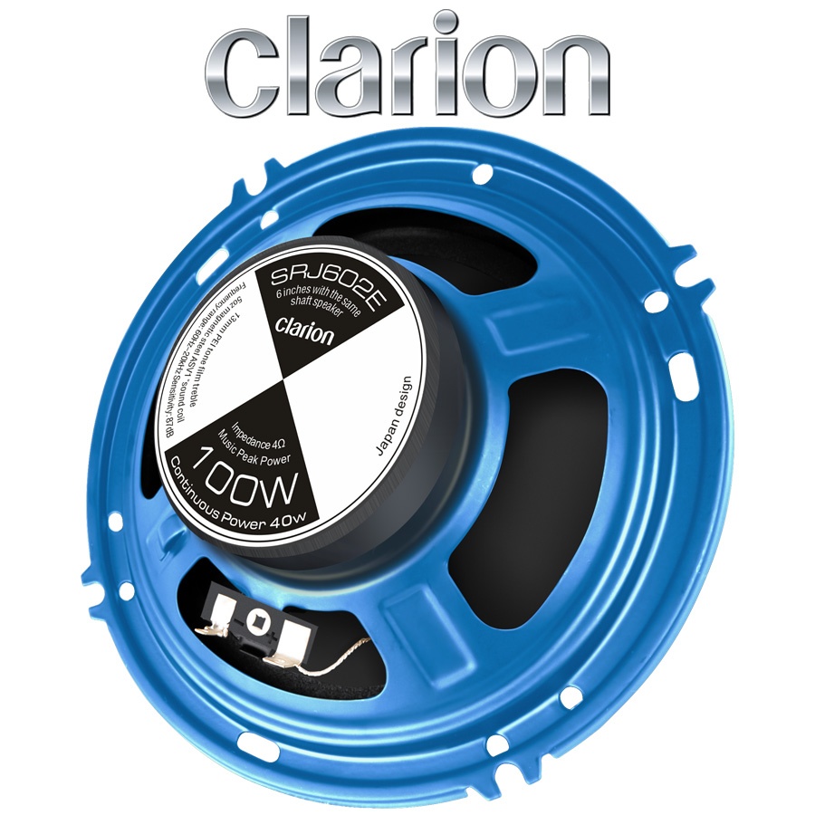 Difuzoare Auto Clarion SRJ602E 2 Cai 165mm 40W 4Ω