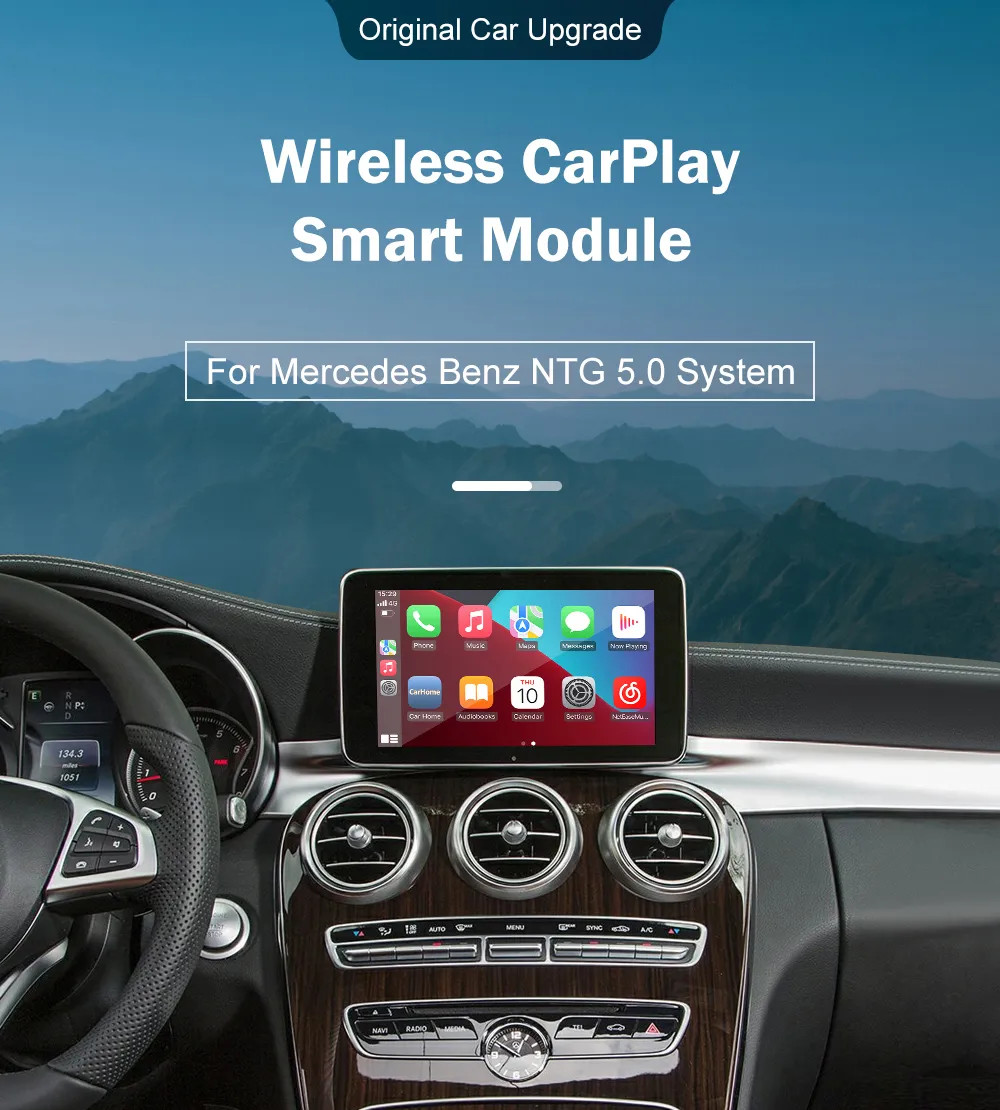 Modul Wireless Carplay si Android Auto Mercedes C Class W204 NTG 4.5