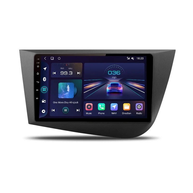 Navigatie Seat Leon 1P 2005-2013 9 inch 2GB 64GB 4 Core