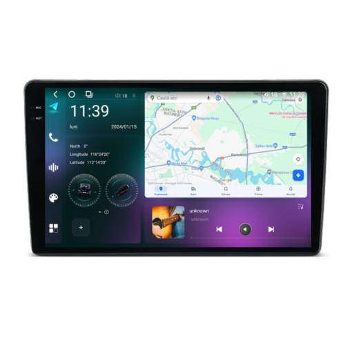 Navigatie Citroen C5 2008-2017 2K QLED 12GB 256GB 8 Core