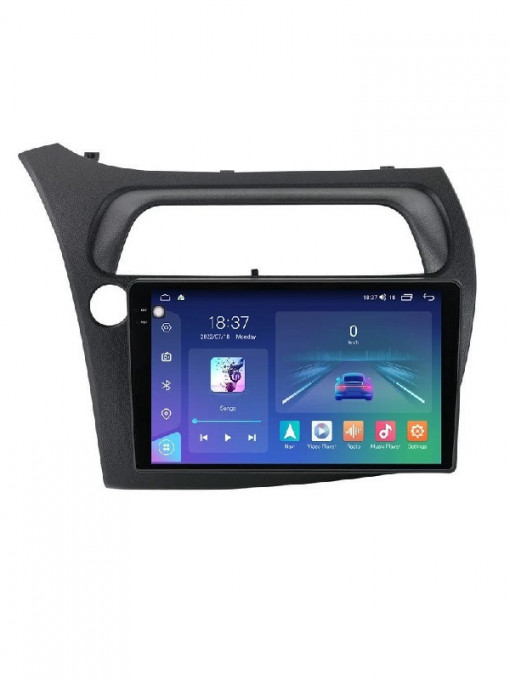 Navigatie Honda Civic VIII Hatchback 2006-2011 2K QLED 4GB 64GB 8 Core 4G