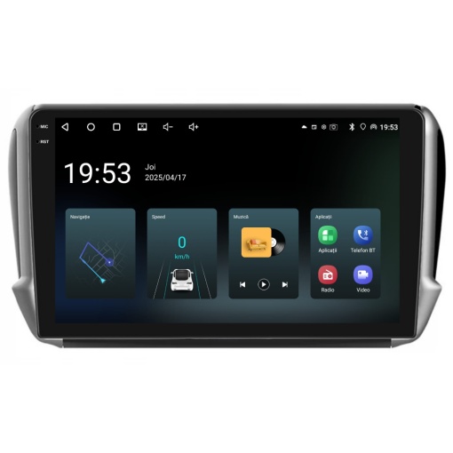 Navigatie PilotOn Peugeot 2008 2013-2020 9 inch 4GB 64GB 4 CORE