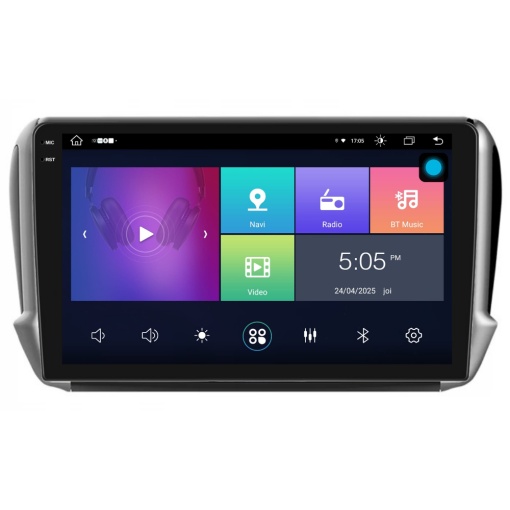 Navigatie PilotOn Peugeot 208 2013-2018 2K 4GB 64GB 8 CORE
