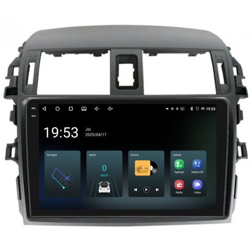 Navigatie PilotOn Toyota Corolla E15 2007-2013 9 inch 4GB 64GB 4 CORE