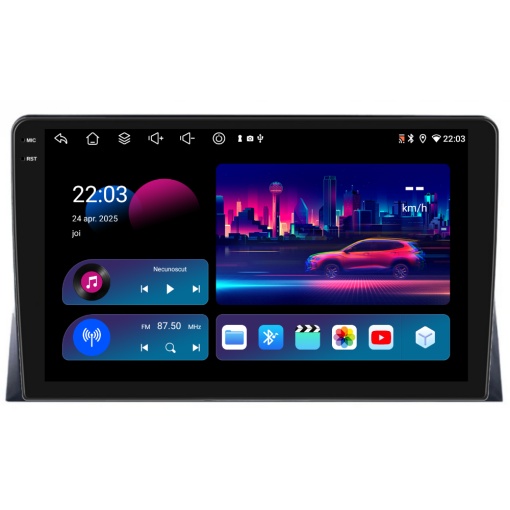 Navigatie PilotOn VW Multivan T5 2003-2015 9 inch 4GB 64GB 8 CORE