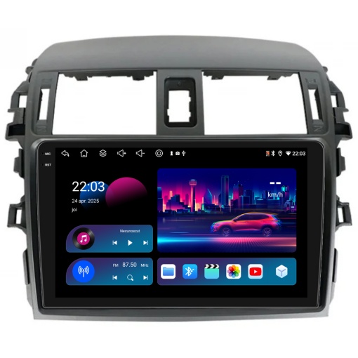 Navigatie PilotOn Toyota Corolla E15 2007-2013 9 inch 4GB 64GB 8 CORE