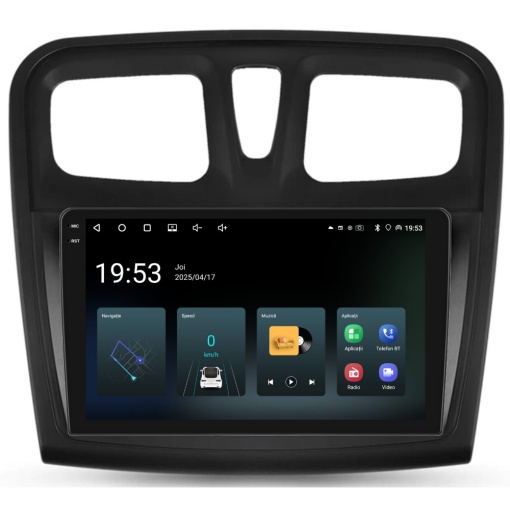Navigatie PilotOn Dacia Logan II 2012-2020 9 inch 4GB 64GB 4 CORE