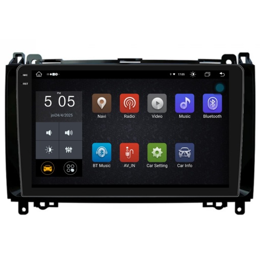 Navigatie PilotOn Mercedes A KLASS W169 2004-2012 2K 8GB 256GB 8 CORE