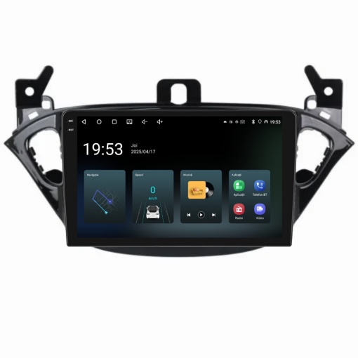 Navigatie PilotOn Opel Adam 2012-2019 9 inch 4GB 64GB 4 CORE