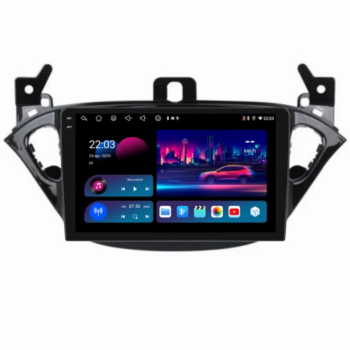 Navigatie PilotOn Opel Adam 2012-2019 9 inch 4GB 64GB 8 CORE