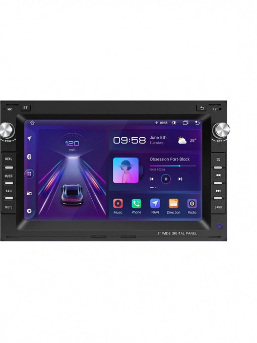 Navigatie VW Multivan T5 2003-2008 7 inch 2GB 64GB 4 Core