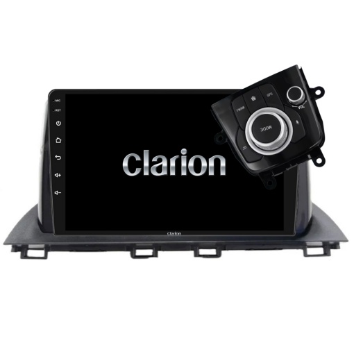 Navigatie CLARION Mazda 3 2013-2018 + Joystick 9 inch 2GB 32GB 4 CORE