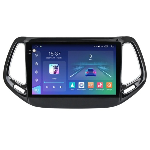 Navigatie Jeep Compass II 2016-2021 2K QLED 8GB 128GB 8 Core