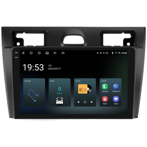 Navigatie PilotOn Ford Fiesta 2002-2008 9 inch 4GB 64GB 4 CORE