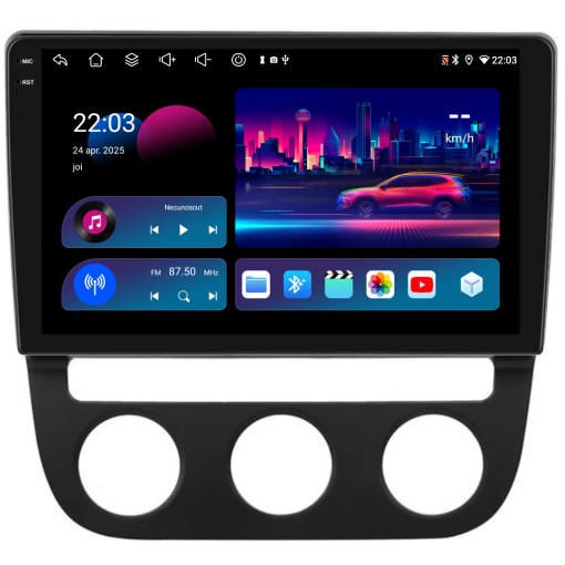 Navigatie PilotOn VW Jetta 3 2004-2011 10 inch 4GB 64GB 8 CORE