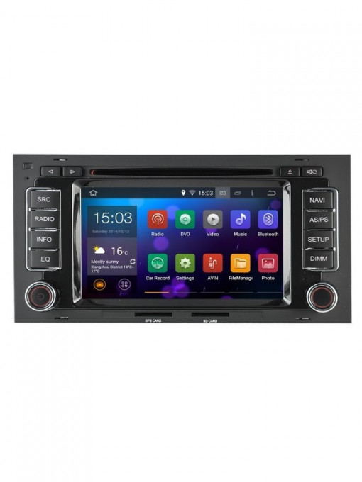 Hodozzy Android Auto Radio Für VW Touareg & Transporter T5 - 7 Zoll 8-Core 6GB+128GB Mit Wireless CarPlay
