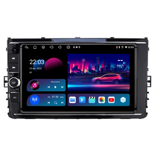 Navigatie PilotOn VW Caravelle T6 dupa 2022 9 inch 4GB 64GB 8 CORE