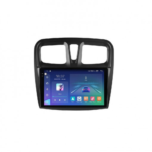 Navigatie Dacia Logan II 2012-2020 2K QLED 8GB 256GB 8 Core 4G