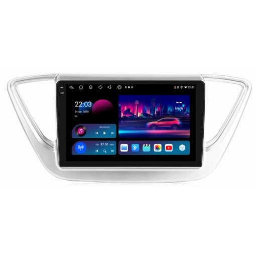 Navigatie PilotOn Hyundai Accent 2017-2020 9 inch 4GB 64GB 8 CORE