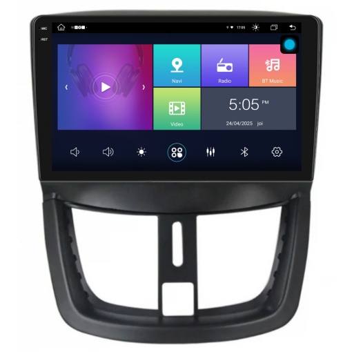 Navigatie PilotOn PEUGEOT 206+ 2001-2008 2K 4GB 64GB 8 CORE