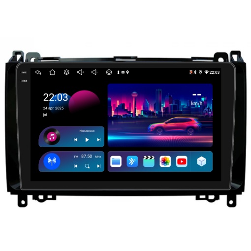 Navigatie PilotOn Mercedes A KLASS W169 2004-2012 9 inch 4GB 64GB 8 CORE