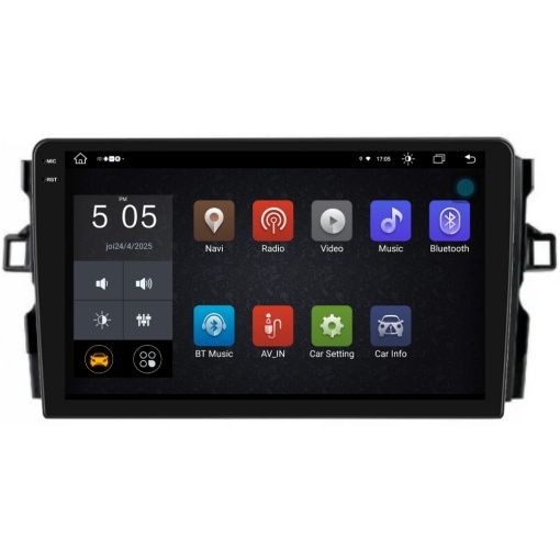 Navigatie PilotOn Toyota Auris E15 2006-2012 2K 8GB 256GB 8 CORE