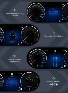 Ceasuri Digitale Mercedes GLS 2016-2019 - Img 3