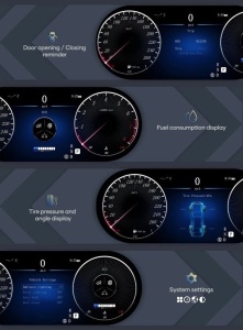 Ceasuri Digitale Mercedes ML GL W166 2012-2015 - Img 3